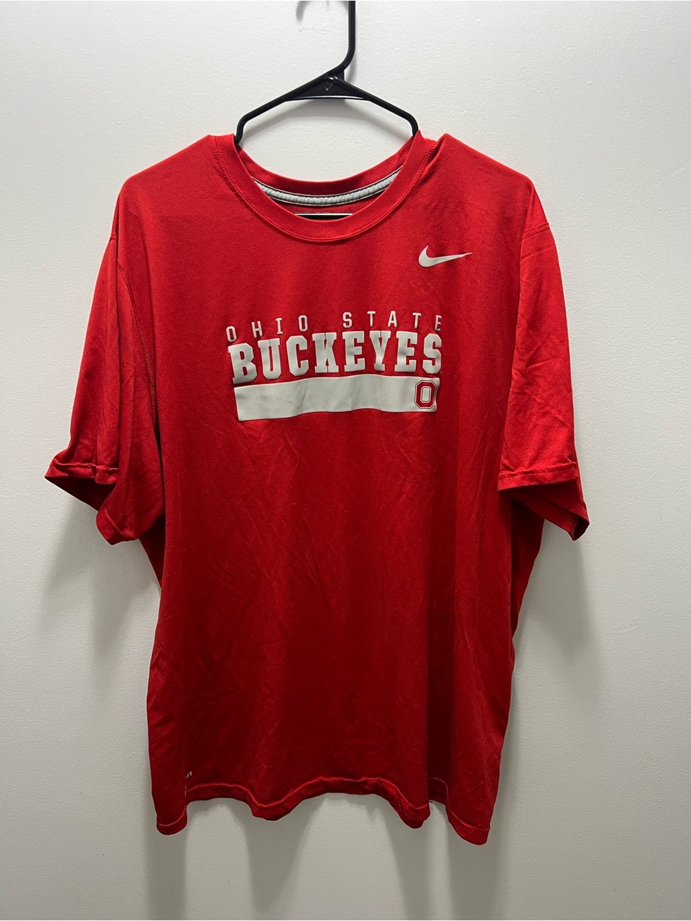 Nike Red Ohio State Buckeyes Graphic Shirt
